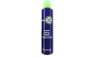 It's a 10 Haircare - Miracle Styling Mousse, Superior Hold, Adds Volume and Shine, Colour Safe, 262ml
