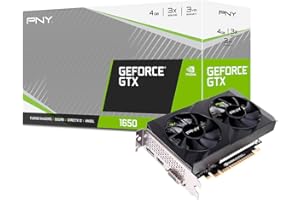 PNY Carte Graphique GeForce® GTX 1650 4GB GDDR6 Verto Dual Fan