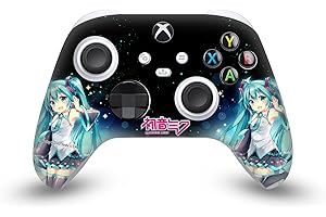 Head Case Designs Offizielle Hatsune Miku Nachthimmel Grafiken Vinyl Haut Gaming Aufkleber Abziehbild Abdeckung kompatibel mit Xbox Series X/S Controller