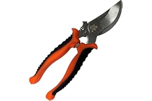 Gardi Orange Hand Held Pruning Secateurs with Locking Mechanism