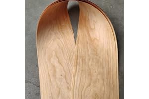 LUFAA Natürliche amerikanische Kirsche Prunus Serotina Furnier dünnes Lautsprecherfurnier Renovierung handgefertigt DIY Massivholz Dekorplatte 1 Rolle (Wood Thickness : 0.18mm)