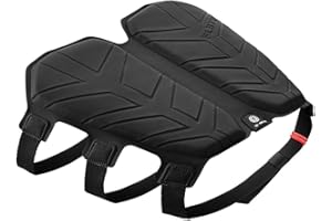 Q LAB Flatbat Cover sella moto da viaggio in gel memory – un modo per alleviare la pressione del viaggio per pilota e passeggero, waterproof, universale – made in Italy - 70-100kg - Nero