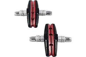 CZ Store ✮ French brand bicycle brake | Set of 4 | ✮✮✮ - V-Brake for Bike Brake Caliper | 70 mm | Brake Pad for Bike/Mountain Bike/Mountain Bike - Bicycle Brake Pads with Nuts