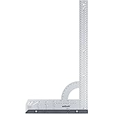 wolfcraft Evrensel a&ccedil;ı 5206000 | a&ccedil;ı &ouml;l&ccedil;er, 500 mm kenar uzunluğu, hassas işaretleme ve &ccedil;izim i&ccedil;in, 90&deg; durdurma a&ccedil;ısı ve &ccedil;ık