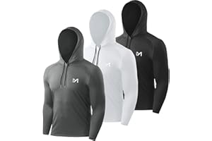 MEETYOO Sportshirt Herren, Funktionsshirt Langarm Laufshirt Männer Fitnessshirt Atmungsaktiv T Shirts für Running Gym Jogging