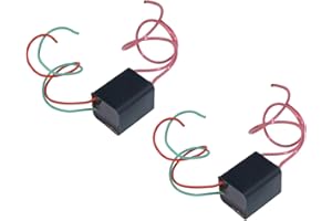 TECNOIOT 2pcs DC 3.6V-6V to 20kV 20000V Boost Step up High Voltage Generator Igniter