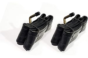 XTM 2x Pram / Kids Bike Inner Tubes 12 ½ x 1.75 - 2.125 With BENT VALVE - Pram Pushchair Etc. 12.5 Inch