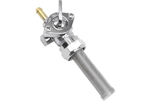 OXCANO Gas Tank Fuel Petcock Valve Compatible With Dyna Electra Glide Fatboy Heritage Softail Springer Heritage Springer Low Rider Road King Sportster 1200 883 Tour Glide 22MM Shut Off Petcock Valve