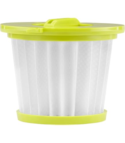 5 Filtres Plissés Plats Pour Aspirateur Ryobi R18HV-0 - Blancs, Neufs, Lot Complet