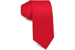 BFGLLY 3.15" Men Ties, Solid Color Tie Satin Neck Tie Pure Color for Men Wedding Classic Formal Business Necktie