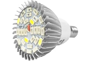 EECOO LED Grow Light Plant - Reflector LED Planta Growing Light con Red Blue Light Spectrum 85-265V para plantas de interior Veg Seedling Growing and Flowering(E14)