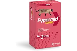 AMORE ANIMALE Fypermid Combo Gatto, 3 Pipette da 0,5 ml, Soluzione Spot-On Per Gatti, Antiparassitario Contro Pulci e Zecche