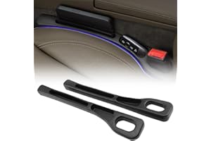 EAPMGQR Lückenfüller, 2er Set Aufbewahrungsbox für Autositze, Autositz Spaltfüller, Autositz Gap Stopper, Verhinderung des Herunterfallens von Gegenständen