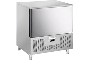 Ristoattrezzature Abbattitore surgelatore di temperatura professionale 5 teglie 600 x 400 mm GN 1/1 fino a - 40° C 0.59 kW - RA