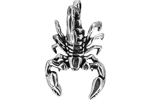 Kiss of Leather Pendentif Scorpion en argent sterling 925 N° 11