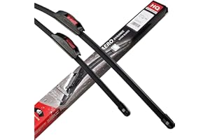 HQ AUTOMOTIVE Przednie bezramowe płaskie pióra wycieraczek Aero pasują do K.I.A Niro 2017-up -AD61-621 Twin Box