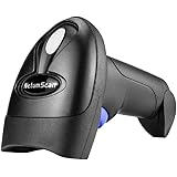 NetumScan Kabelloser 2D-Barcode-Scanner - Tragbarer Barcode-Leser/Scanner QR PDF417 DataMatrix Maxicode für PC NSL8