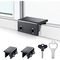 Sliding Door Lock & Window Lock - Horizontal Sliding Glass Door Foot Lock, Interior Safety Lock For Apartments - View #7