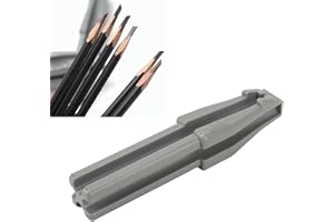 DIOCHE 4 en 1 Lápiz de Cejas Sacapuntas de Pico de Pato para Lápiz de Cejas Delineador de Ojos Lápices Delineadores de Labios Evitar el Maquillaje de Cejas Rotas Herramienta de Afilado