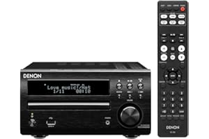 Denon RCDM40DAB Récepteur CD Micro Composant Noir