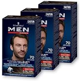 Men Perfect Schwarzkopf Men Perfect Sa&ccedil; Boyası 70- Koyu Kahve-Kolay Ve Hızlı Beyaz Kapama - 3 Adet