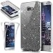 Produktbild HMTECH Galaxy Note 9 Hülle Glitzer Bling Full-Body 360 Coverage Protective Front + Back Rundum Double Beidseitiger Durchsichtig Silikon TPU Schutzhülle für Galaxy Note 9,Glitter Full TPU:Black