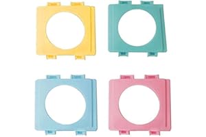 qianele Hamster Tunnel Cage Tunnel Cage External Pipe Interface Cuddly Tunnel Toy Fitting For Hamsters(Random Color)