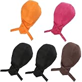 Osuter 5pcs Japanese Adjustable Chef Hat Kitchen Work Hat Chef Hat Unisex Chef Hat Chef Hat for Women Men