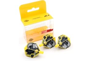 CUESOUL TERO AK4 Dart Flights Forme Standard/Slim avec Motif Attrayant, Lot de 3 pièces