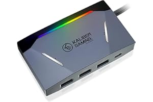 IOGEAR KeyMander 2 3Play Adattatore tastiera/mouse per 3 console di gioco, compatibile con PS5, PS4, Xbox Series X|S (o 2 console e 1 PC)