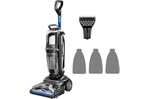 BISSELL Revolution HydroSteam Aspiradora de Agua Tapicería, Lava Aspiradora con Pantalla LED, Maquina Limpiar Tapicerías con Tecnología HydroSteam, Limpiador a Vapor, Potente Motor de 1300W, 3670N