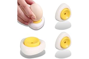 PLABBDPL Perforador de Huevos, 2Pcs Cortadores Semiautomáticos, Paletas Perforadas, Picker, Espino, Cortador, Barra de Cocina, Herramientas