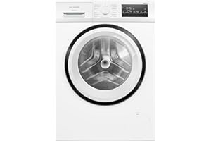 Siemens WM14N225 Waschmaschine iQ300, Frontlader mit 8kg Fassungsvermögen, 1400 UpM, speedPack L, smartFinish, Outdoor-Programm, LED-Display, Weiß, 60cm