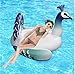Produktbild HAIZI Neue aufblasbare Pfau schwimmende Bett Beach Resort schwimmende Platoon Mount Schwan Schwimmen Kreis Wasser aufblasbare schwimmende Zeile Pfau Mounts Schwimmen Ring Wasser schwimmende Ausrüstung schwimmende Bett