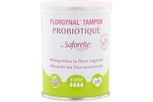 SAFORELLE Florgynal Tampon Probiotique Super x8