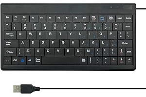 CUQI Mini Tastiera USB, Mini Tastiera Da Gioco per Esperimenti Fai-Da-Te, Interfaccia USB per TV Box, PC Windows, Raspberry Pi, Windows 10/8/7, PS3