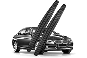 BADGE-LAW Pack de 2 Piezas Protectoras Adhesivas Anticolisión para Coches - Protectores Flexibles para Colocar en el Lateral del Vehículo, Parte Trasera y Delantera