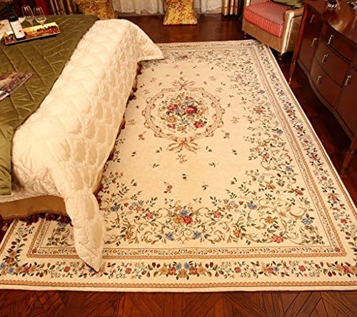 JCRNJSB® Carpet Living Room Coffee Table Bedroom Bedside Carpet European Pastoral Modern Mashup Easy To Care Non-slip, environmental protection ( Color : #4 , Size : 1.2*1.8m )