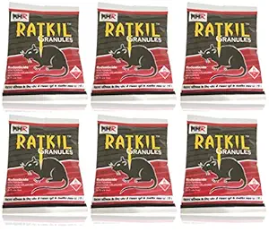 MMR Making Marvelous Advance Ratkil Granules Rat Killer Mouse Rodent Control -50 g x 6 Pieces