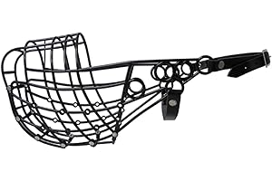 Don Pare Kaganiec 110 dla dużych psów z wąską głową Greyhound w kolorze czarnym, nadaje się również jako kaganiec wyścigowy lub kaganiec kursowy