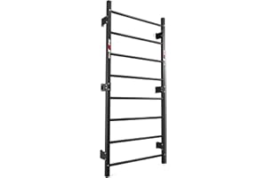 ‎K-SPORT K-Sport: Sprossenwand mit 8 Sprossen I Klettergerüst bis 250kg belastbar I Metall-Kletterwand zur Wandmontage für Erwachsene & Kinder, inkl. E-Book