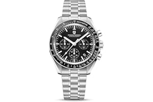 Pagani Design 1701 V3 Moon Armbanduhr Herren Quarz Chronograph Uhren Japan VK63 Uhrwerk Edelstahl Wasserdicht Sportuhr