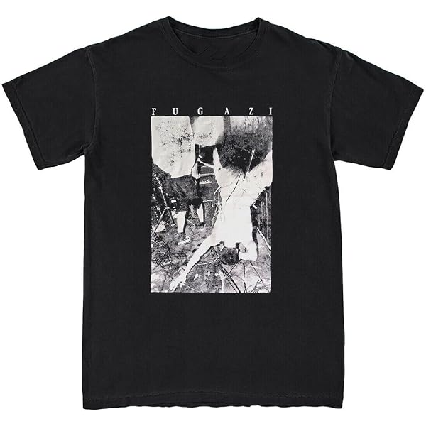 T-shirt Fugazi Vintage En Coton épais – Coupe Unisexe, Tailles S à 5XL