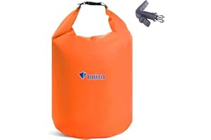 TRIWONDER Bolsa Estanca Impermeable 10/20/40L Bolsa Seca para Camping Playa Navegación al Aire Libre