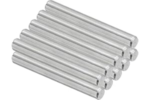 PATIKIL Goupille Cylindrique 5 x 40 mm en Acier Inoxydable 304, 10 Pcs Goupilles Métalliques Chevilles Supports d'Étagères Éléments de Fixation pour Meubles Composant de Positionnement