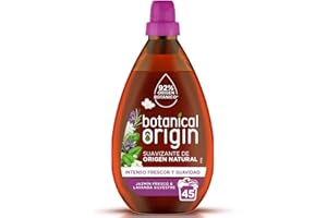 Botanical Origin Suavizante Ecológico para Ropa Fragancia Jazmín Fresco y Lavanda Silvestre, 50 lavados, Embalaje puede variar