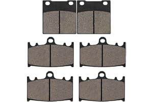 Cnornus Plaquettes de Frein Avant et Arrière pour Suzuki GSXR 600 1997-2003 GSXR 750 2000-2003 TL 1000 S 1997-2001