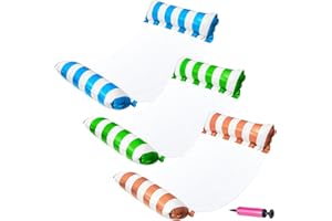 OBERSTER Flotteurs Gonflables pour Piscine,Hamac Flottant Hamac d'eau Gonflable 4-en-1 Multi-Usage Flotteur de Piscine
