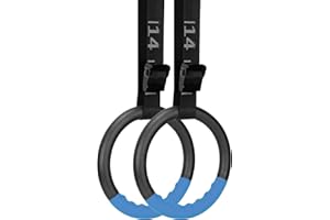 BOOSTEADY Anelli Calisthenics Antiscivolo con Cinghie Regolabili per Fitness Allenamento o Allenamento a Casa, Gym, Palestra