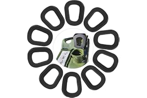 Cimown Confezione da 10 sigilli per taniche di benzina - Ssigilli per taniche nere - Sigilli per taniche - Sigilli per taniche di carburante, Per taniche di benzina taniche da 5, 10, 20 L